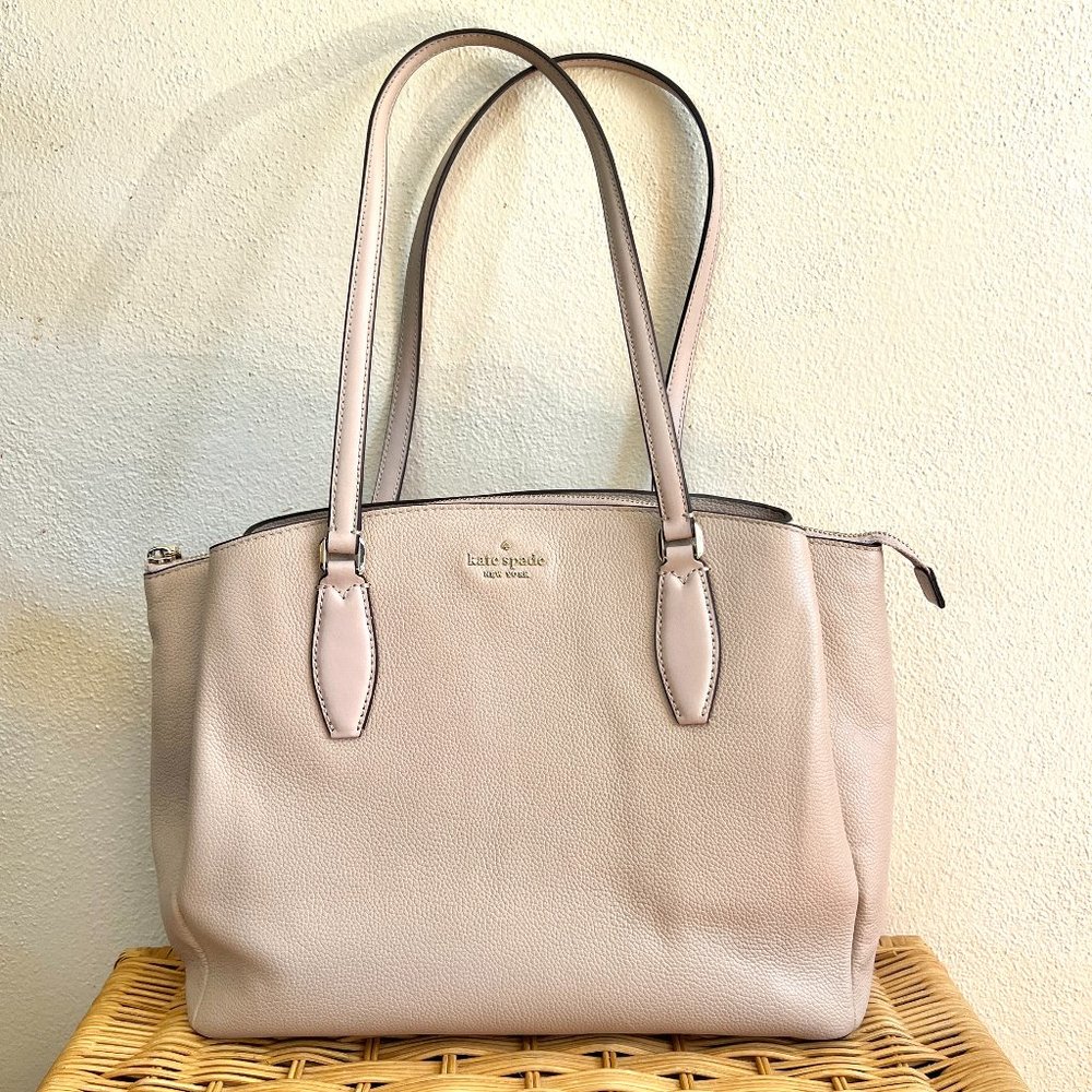 Kate Spade | Kate Spade Monet Large Triple Compartment Tote |  Light Sand color